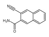 3-cyanonaphthalene-2-carboxamide结构式