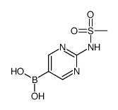2-(Methylsulfonamido)pyrimidine-5-boronic acid picture