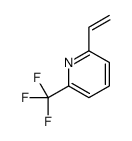 2-ethenyl-6-(trifluoromethyl)pyridine结构式