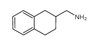 (1,2,3,4-四氢萘-2-基)甲胺结构式