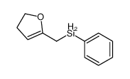 2,3-dihydrofuran-5-ylmethyl(phenyl)silane结构式