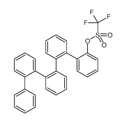 [1,1':2',1'':2'',1''':2''',1''''-quinquephenyl]-2-yl trifluoromethanesulfonate Structure