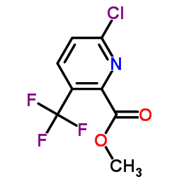 Methyl 6-chloro-3-(trifluoromethyl)picolinate Structure