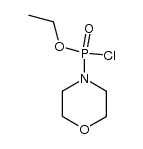 morpholino-phosphonic acid ethyl ester chloride Structure