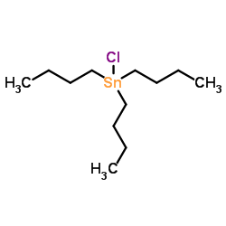 Chlorotributyltin structure
