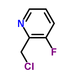 2-(Chloromethyl)-3-fluoropyridine structure