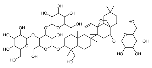 Clinoposaponin VIII结构式