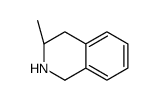 (3S)-3-methyl-1,2,3,4-tetrahydroisoquinoline结构式