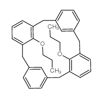 25,27-二丙氧基杯[4]芳烃结构式