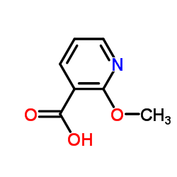 2-甲氧基烟酸结构式