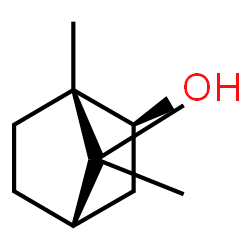 (1S,4β)-1α,7,7-Trimethylbicyclo[2.2.1]heptane-2β-ol Structure