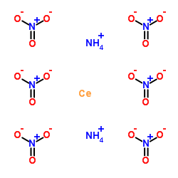 ammonium cerium(iv) nitrate structure