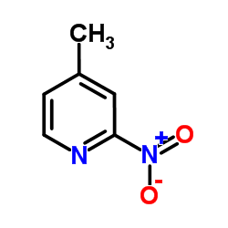 2-nitro-4-picoline Structure