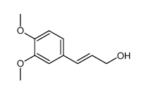 (E)-3-(3,4-dimethoxyphenyl)allyl alcohol结构式
