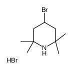 2,2,6,6-四甲基-4-溴哌啶,氢溴酸盐结构式