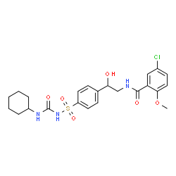Hydroxy Glyburide-d3 Structure