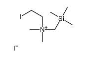 2-iodoethyl-dimethyl-(trimethylsilylmethyl)azanium,iodide结构式