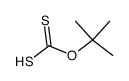 dithiocarbonic acid O-tert-butyl ester Structure