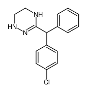 3-(p-Chloro-α-phenylbenzyl)-1,4,5,6-tetrahydro-1,2,4-triazine picture