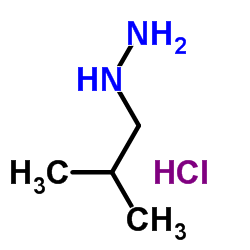 2-甲基丙基肼盐酸盐结构式