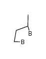 1,2-(butane-1,3-diyl)diborane(6)结构式