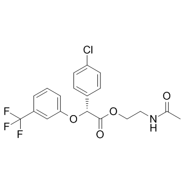 芳卤芬酯结构式