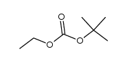 Carbonic acid,1,1-dimethylethyl ethyl ester结构式