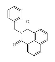 1H-Benz[de]isoquinoline-1,3(2H)-dione,2-(phenylmethyl)- Structure