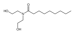 N,N-bis(2-hydroxyethyl)nonan-1-amide结构式