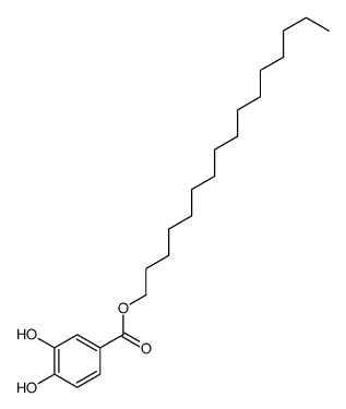 hexadecyl 3,4-dihydroxybenzoate结构式