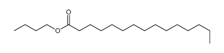 butyl pentadecanoate结构式