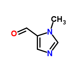1-Methyl-1H-imidazole-5-carbaldehyde structure