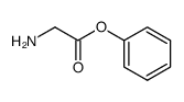 Glycine, phenyl ester (9CI) Structure