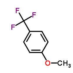 4-三氟甲基苯甲醚结构式