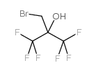 2-(BROMOMETHYL)HEXAFLUOROPROPAN-2-OL Structure