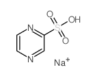 2-Pyrazinesulfonicacid, sodium salt (1:1) Structure