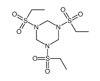 1,3,5-tris(ethylsulfonyl)-1,3,5-triazinane结构式