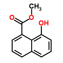 8-羟基-1-萘甲酸甲酯结构式