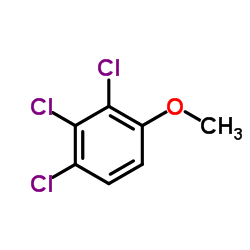 1,2,3-Trichloro-4-methoxybenzene Structure