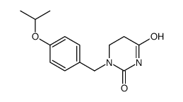 1-[(4-propan-2-yloxyphenyl)methyl]-1,3-diazinane-2,4-dione Structure
