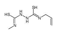 N-Methyl-N'-(2-propenyl)-1,2-hydrazinedicarbothioamide结构式