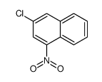 3-chloro-1-nitronaphthalene结构式