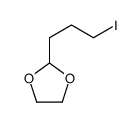 2-(3-iodopropyl)-1,3-dioxolane结构式
