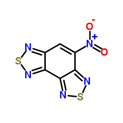 4-Nitro[1,2,5]thiadiazolo[3,4-e][2,1,3]benzothiadiazole结构式