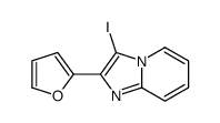 2-(furan-2-yl)-3-iodoimidazo[1,2-a]pyridine Structure