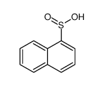 naphthalene-1-sulfinic acid Structure