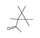 1-(1,2,2,3,3-pentamethylcyclopropyl)ethanone结构式