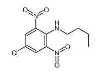 N-butyl-4-chloro-2,6-dinitroaniline Structure