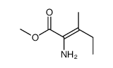 methyl 2-amino-3-methylpent-2-enoate Structure