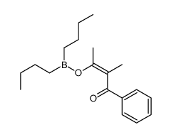 3-dibutylboranyloxy-2-methyl-1-phenylbut-2-en-1-one Structure